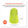 Chill-Its 6650 High-Performance Hat Plus Neck Shade, Polyester, One Size Fits Most, Lime