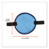 Chill-Its 6715Ct Hard Hat Cooling Pad - Pva, 7 x 6.5, Blue