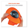 Chill-Its 6660 Hard Hat Brim + Neck Shade, 19.5 x 9.75, Orange