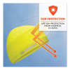 Chill-Its 6632 Performance Knit Cooling Skull Cap, Polyester/Spandex, One Size Fits Most, Lime