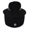 Chill-Its 8934 Ranger Hat With Neck Shade, Microfiber/Polyester, Small/Medium, Black
