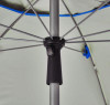 Shax 6100 Lightweight Work Umbrella, 90" Span, 92" Long, Blue Canopy