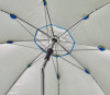 Shax 6100 Lightweight Work Umbrella, 90" Span, 92" Long, Blue Canopy