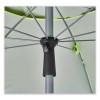 Shax 6100 Lightweight Work Umbrella, 90" Span, 92.4" Long, Lime Canopy