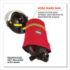 Arsenal 5082 Scba Mask Bag With Hook-And-Loop Closure, 8.5 x 8.5 x 14, Red