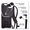 Chill-Its 5156 Low Profile Hydration Pack, 3 L, Black