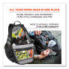 Arsenal 5188 Ppe Jobsite Backpack, 7 x 15 x 20, Black