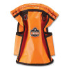 Arsenal 5538 Topped Parts Tarpaulin Pouch, 7.5 x 7.5 x 12, Tarpaulin, Orange