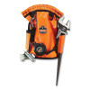 Arsenal 5538 Topped Parts Tarpaulin Pouch, 7.5 x 7.5 x 12, Tarpaulin, Orange