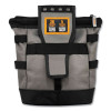 Arsenal 5517 Premium Topped Tool Pouch With Zipper, 6 x 10 x 11.5, Polyester, Black