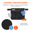 Arsenal 5715 Cleaning Apron Pouch With Pockets, 10 Compartments, 11 x 13.5, Nylon, Black