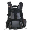 Arsenal 5843 Tool Backpack Dual Compartment, 26 Compartments, 8.5 x 13.5 x 18, Ballistic Polyester, Black/Gray