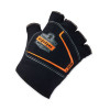 Proflex 800 Glove Liners, 9" Long, Large, Black, Pair