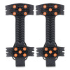 Trex 6310 Adjustable Slip-On Ice Cleats, Large, Black, Pair