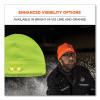 N-Ferno 6804 Skull Cap Winter Hat With Led Lights, One Size Fits Mosts, Lime