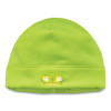 N-Ferno 6804 Skull Cap Winter Hat With Led Lights, One Size Fits Mosts, Lime