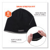 N-Ferno 6818 Knit Winter Hat Fleece Lined, One Size Fits Most, Black