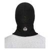 N-Ferno 6893Z Balaclava With Zipper For Bump Cap Insert, Polyester Fleece, One Size Fit Most, Black