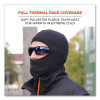 N-Ferno 6893Z Balaclava With Zipper For Bump Cap Insert, Polyester Fleece, One Size Fit Most, Black