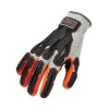 Proflex 922Cr Nitrile Coated Cut-Resistant Gloves, En388: 4442Cp, Small, Gray, Pair