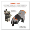 Proflex 720 Heavy-Duty Framing Gloves, Medium, Gray, Pair
