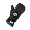 Proflex 816 Thermal Flip-Top Gloves, En388: 3423X, 9" Long, Medium, Black, Pair