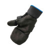 Proflex 816 Thermal Flip-Top Gloves, En388: 3423X, 9" Long, Large, Black, Pair