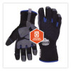 Proflex 817Wp Reinforced Thermal Waterproof Utility Gloves, En388: 3423X, Xx-Large, Black, Pair