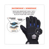 Proflex 819Wp Extreme Thermal Wp Gloves, En388: 4222B, 9" Long, Medium, Black, Pair