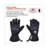 Proflex 819Wp Extreme Thermal Wp Gloves, En388: 4222B, 9" Long, Xx-Large, Black, Pair