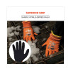 Proflex 7551 Ansi A5 Coated Waterproof Cr Gloves, En388: 4X43E, 10.5" Long, Large, Orange, Pair