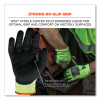 Proflex 7041 Ansi A4 Nitrile-Coated Cr Gloves, En388: 4X42D, 12" Long, Xx-Large, Lime, Pair