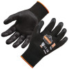 Proflex 7001 Nitrile-Coated Gloves, En388: 4121X, 8.25" Long, X-Small, Black, 12 Pairs/Carton