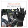 Proflex 7001-Case Nitrile Coated Gloves, En388: 4121X, 8.25" Long, Small, Black, 144 Pairs/Carton