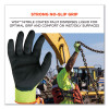 Proflex 7021-Case Hi-Vis Nitrile Coated Cr Gloves, En388: 4342B, 8.75" Long, Medium, Lime, 144 Pairs/Carton