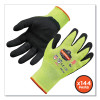 Proflex 7021-Case Hi-Vis Nitrile Coated Cr Gloves, En388: 4342B, 8.75" Long, Medium, Lime, 144 Pairs/Carton