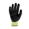 Proflex 7141 Ansi A4 Dir Nitrile-Coated Cr Gloves, En388: 4X42Dp, 9" Long, Xx-Large, Lime, Pair