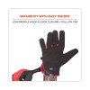Proflex 812Cr6 Ansi A6 Utility And Cr Gloves, En388: 2543E, 9" Long, Large, Black, Pair