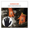 Proflex 7551-Case Ansi A5 Coated Waterproof Cr Gloves, En388: 4X43E, 10.5" Long, Large, Orange, 144 Pairs/Carton