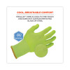Proflex 7040 Ansi A4 Cr Food Grade Gloves, En388: 2X4Xd, Reversible, 10.5" Long, Medium, Lime, 144 Pairs/Carton