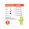 Proflex 7040 Ansi A4 Cr Food Grade Gloves, En388: 2X4Xd, Reversible, 10.5" Long, Medium, Lime, 144 Pairs/Carton