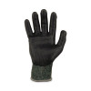 Proflex 7070 Ansi A7 Nitrile Coated Cr Gloves, En388: 4X42F, 9" Long, Large, Green, 12 Pairs