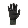 Proflex 7070 Ansi A7 Nitrile Coated Cr Gloves, En388: 4X42F, 9" Long, Large, Green, Pair
