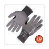 Proflex 7071 Ansi A7 Pu Coated Cr Gloves, En388: 4X42F, 9" Long, Xx-Large, Gray, 12 Pairs