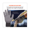 Proflex 7071 Ansi A7 Pu Coated Cr Gloves, En388: 4X42F, 9" Long, Xx-Large, Gray, 12 Pairs