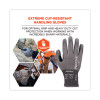 Proflex 7071 Ansi A7 Pu Coated Cr Gloves, En388: 4X42F, 9" Long, Large, Gray, Pair