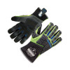 Proflex 925Wp Performance Dorsal Impact-Reducing Thermal Waterproof Gloves, En388: 3323Xp, Large, Black/Lime, Pair