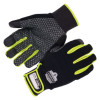 Proflex 850 Insulated Freezer Gloves, En388: 3X22B, 9" Long, Large, Black, Pair