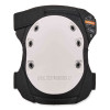 Proflex 315Hl Abrasion-Resistant Knee Pad, Long Textured White Hard Cap, Hook And Loop Closure, Pair
