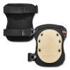 Proflex 325 Non-Marring Rubber Cap Knee Pads, Buckle Closure, One Size Fits Most, Tan Cap, Pair